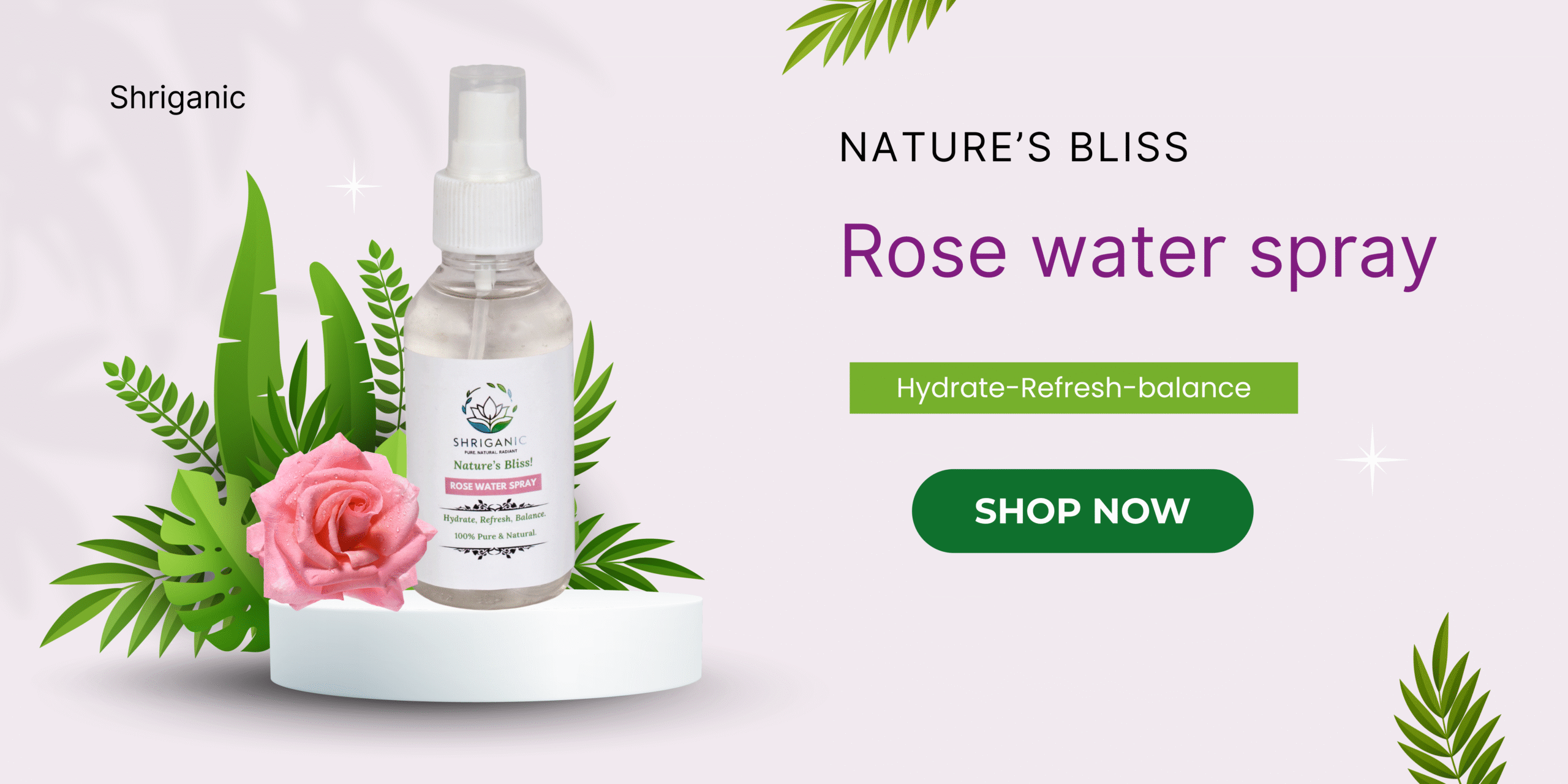 Olive Elegant Skincare Summer Sale Discount Banner