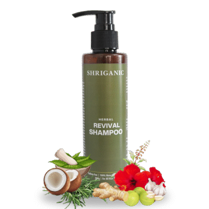 Shriganic Revival Shampoo – Gentle Botanical Cleanse